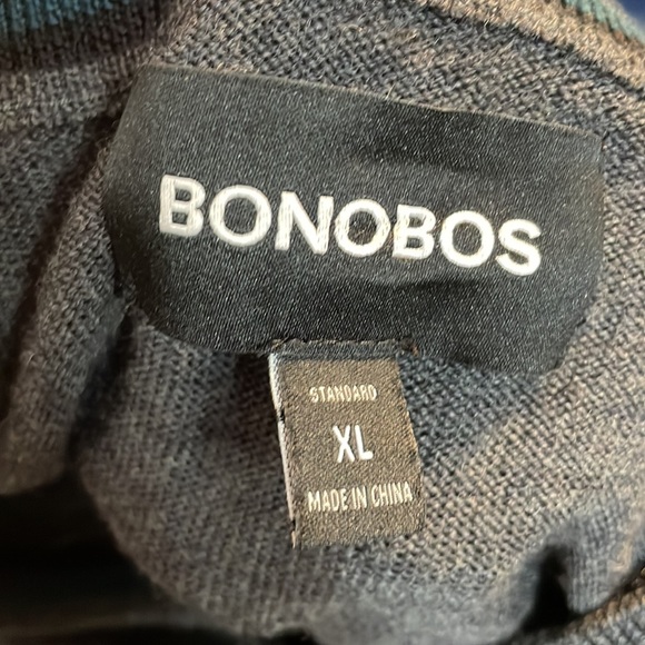 Bonobos Men's Standard Fit Merino Wool V-neck Sweater - Picture 6 of 11